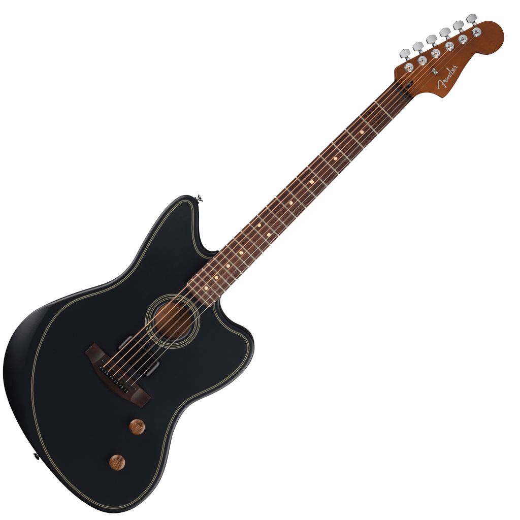 Fender Acoustasonic® Standard Jazzmaster® – Hybrid Acoustic Electric Guitar