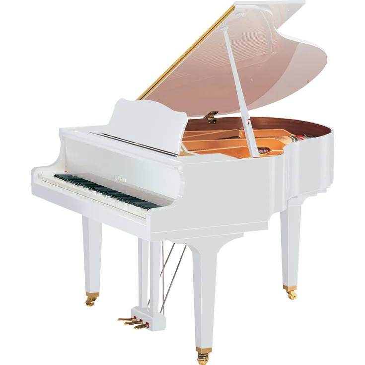 Yamaha GB1K 5' Acoustic Grand Piano - Polished White