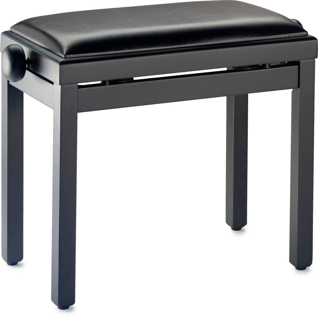 Stagg PB39BKMSBK Adjustable Single Piano Bench - Matt Black