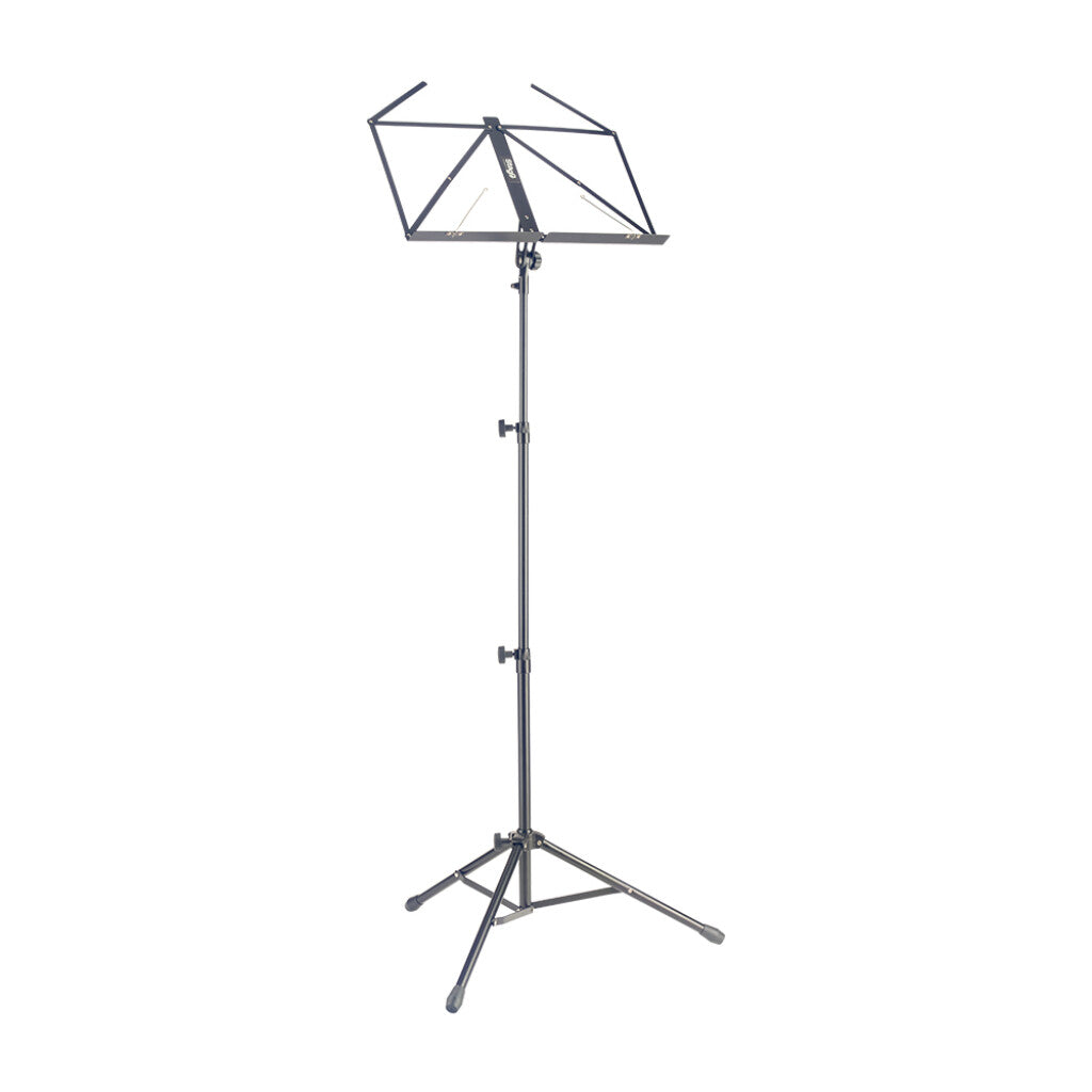 Stagg Lyra Collapsible Tubular Music Stand, 3 Sections | MUS-A4 BK