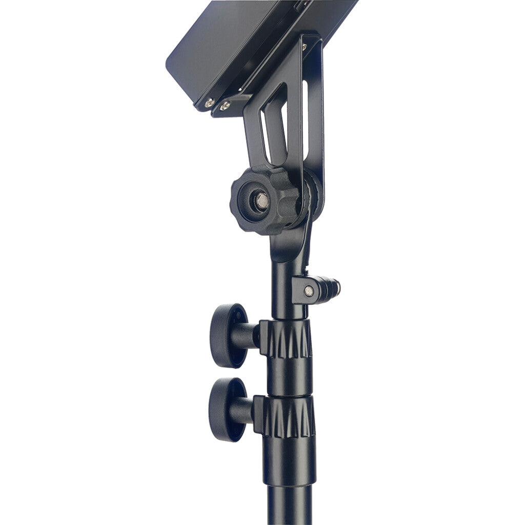 Stagg Lyra Collapsible Tubular Music Stand, 3 Sections | MUS-A4 BK