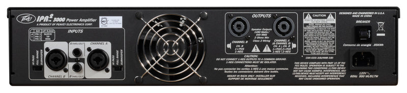 PEAVEY IPR2 3000 LIGHT-WEIGHT POWERED AMPLIFIER