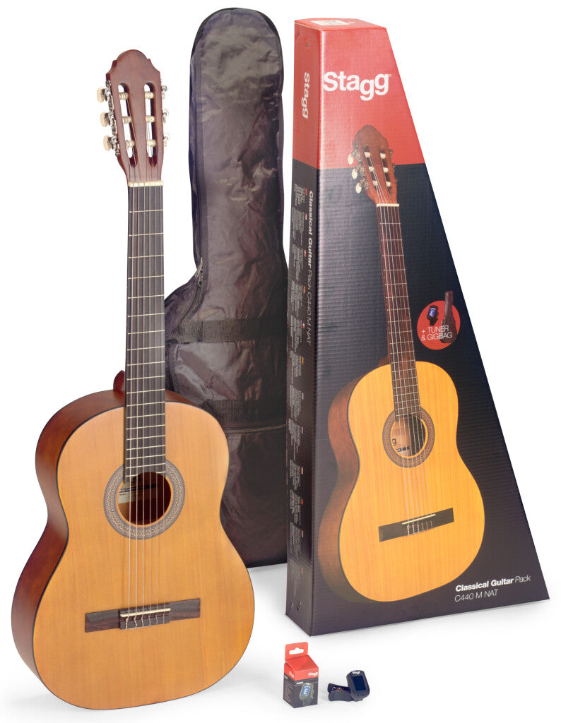 STAGG C410M 1/2 CLASSICAL GUITAR PACK