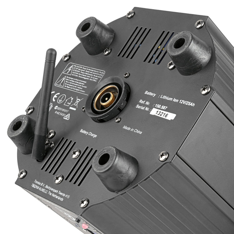 BEAMZ BBP60 UPLIGHTER 6PC SET IN FLIGHTCASE
