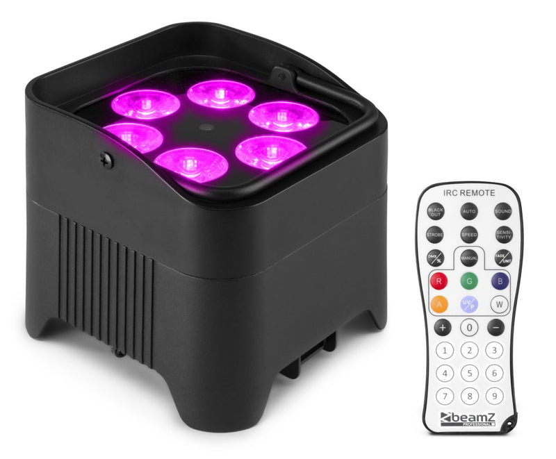 BEAMZ BBP96S BATTERY UPLIGHT PAR LIGHT