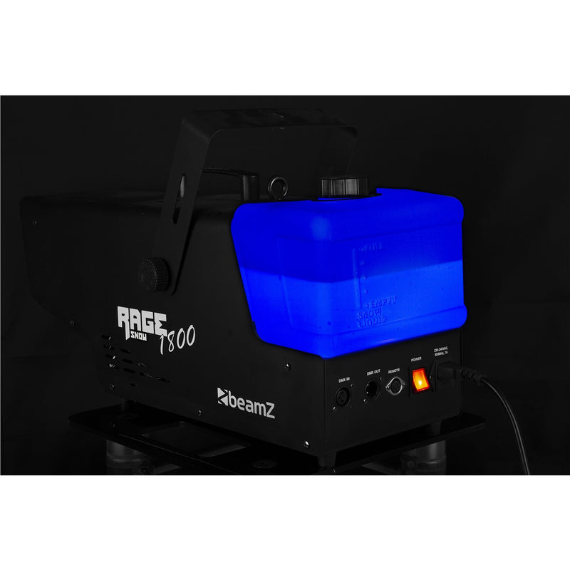 BEAMZ SNOW MACHINE WITH WIRELESS AND TIMER CONTROLLER