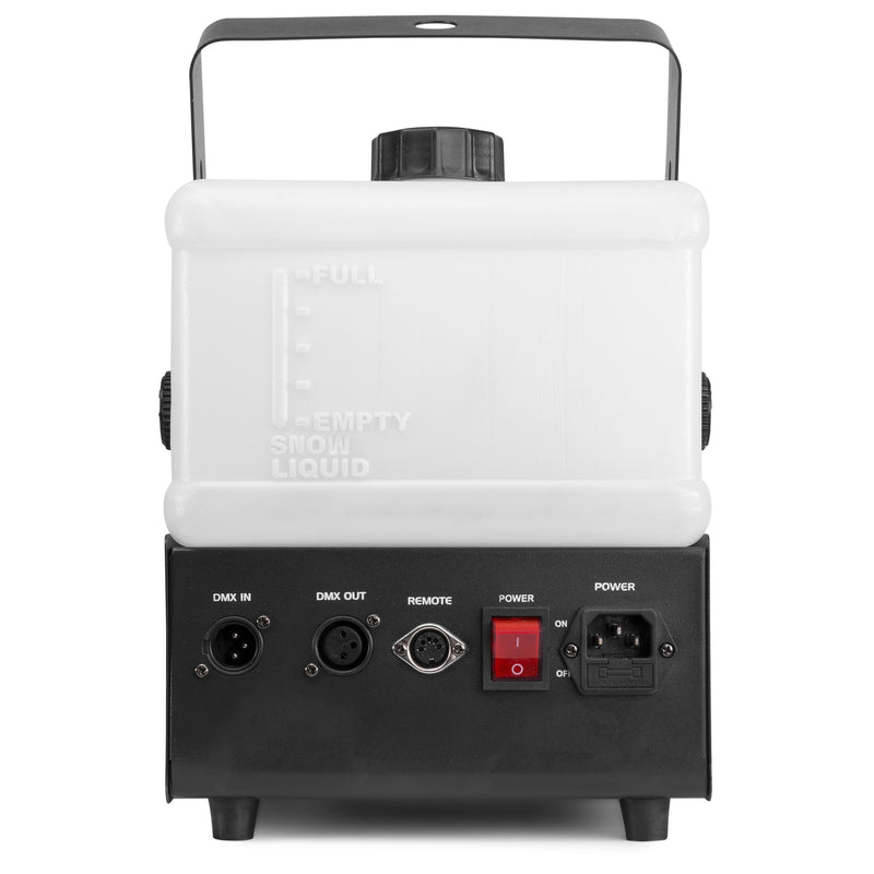 BEAMZ RAGE1800 SNOW MACHINE WITH WIRELESS AND TIMER CONTROLLER