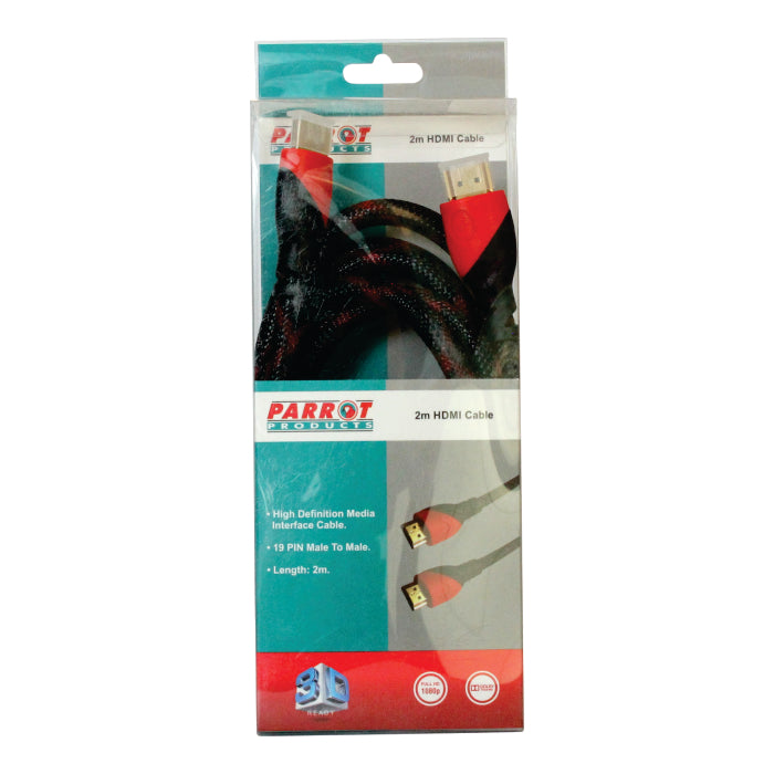 PARROT PRODUCTS CL1002 BRAIDED HDMI 2M CABLE