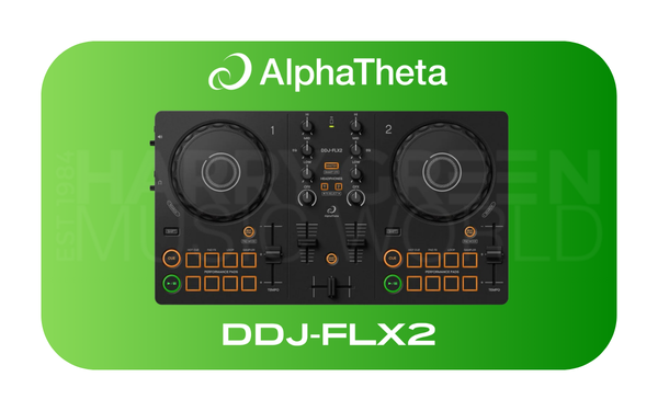 Alphatheta DDJ-FLX2 Compact 2-Channel DJ Controller