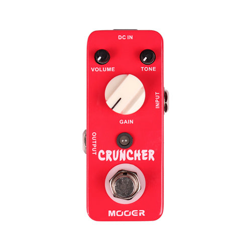 MOOER CRUNCHER DISTROTION GUITAR PEDAL