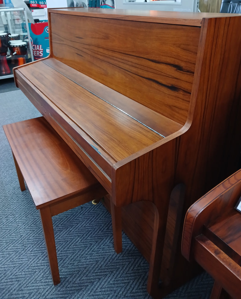 OTTO BACH UPRIGHT PIANO WITH BENCH (FULLY REFURBISHED) - SECOND HAND