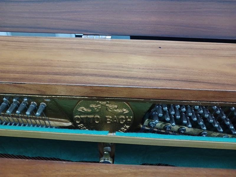 OTTO BACH UPRIGHT PIANO WITH BENCH (REFURBISHED) - SECOND HAND