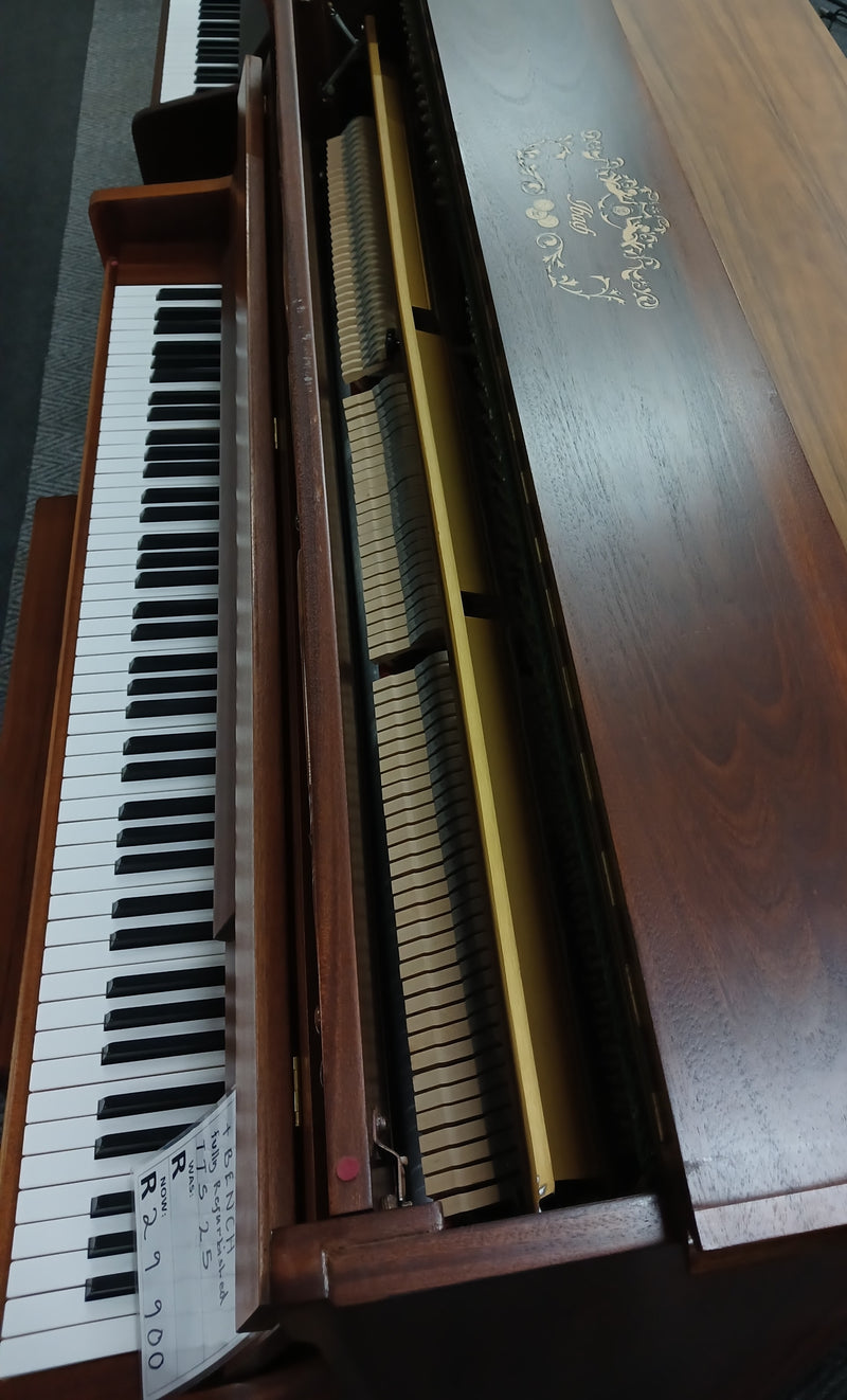 IBACH UPRIGHT PIANO WITH BENCH (REFURBISHED) - SECOND HAND