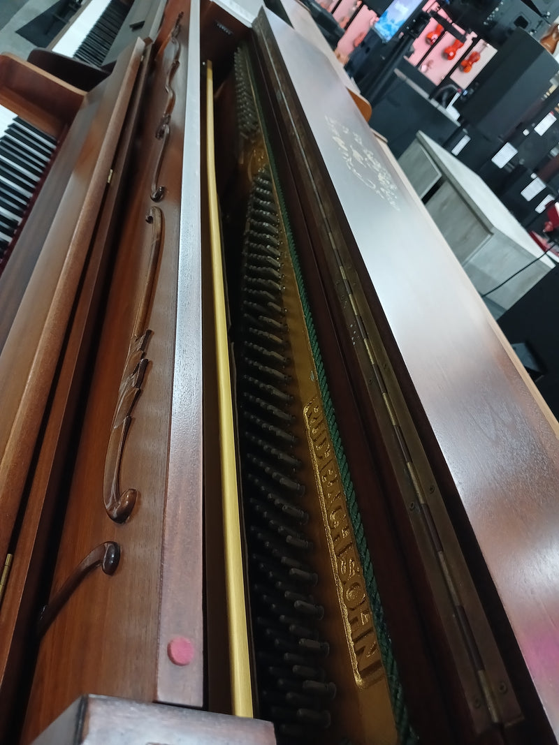 IBACH UPRIGHT PIANO WITH BENCH (REFURBISHED) - SECOND HAND