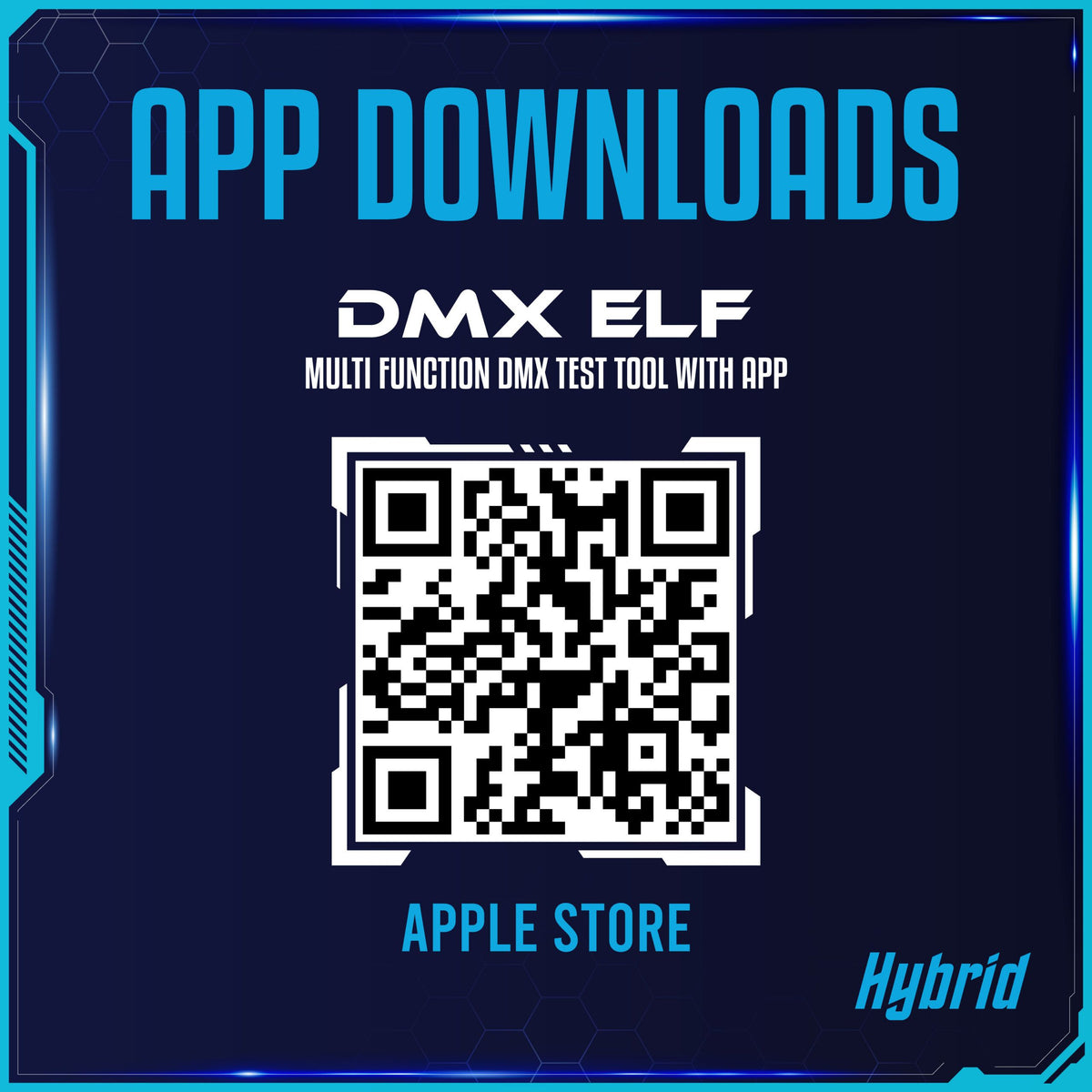 HYBRID DMX ELF Lighting Test Tool