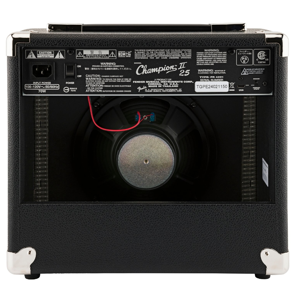 Fender Champion II – 25W 1×8" Combo Amplifier