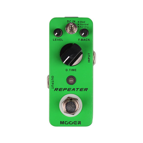 MOOER REPEATER 3 MODE DIGITAL DELAY PEDAL