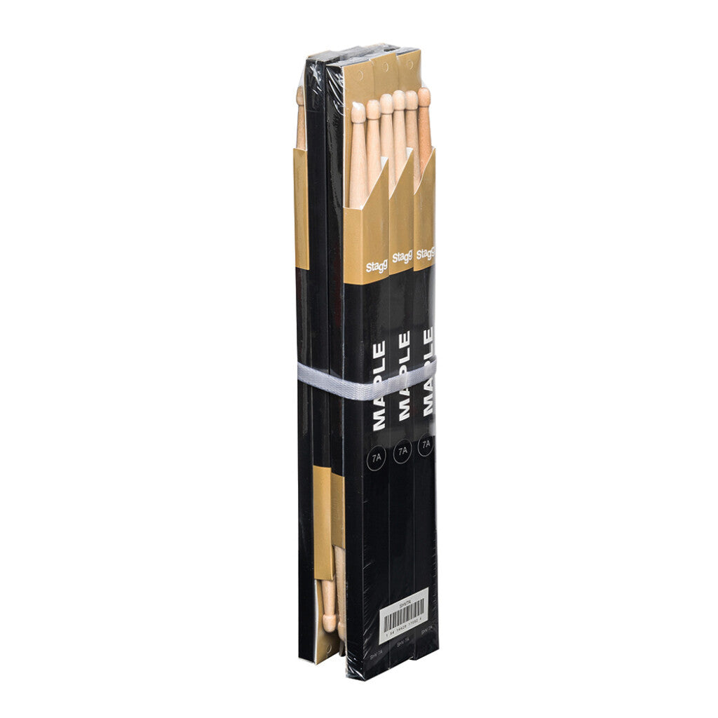 Stagg V Series 7A Drumsticks - Wooden Tip