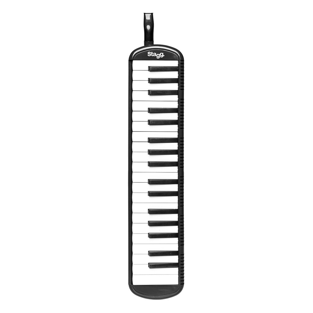 Stagg 37-Key Plastic Melodica with Bag - Black