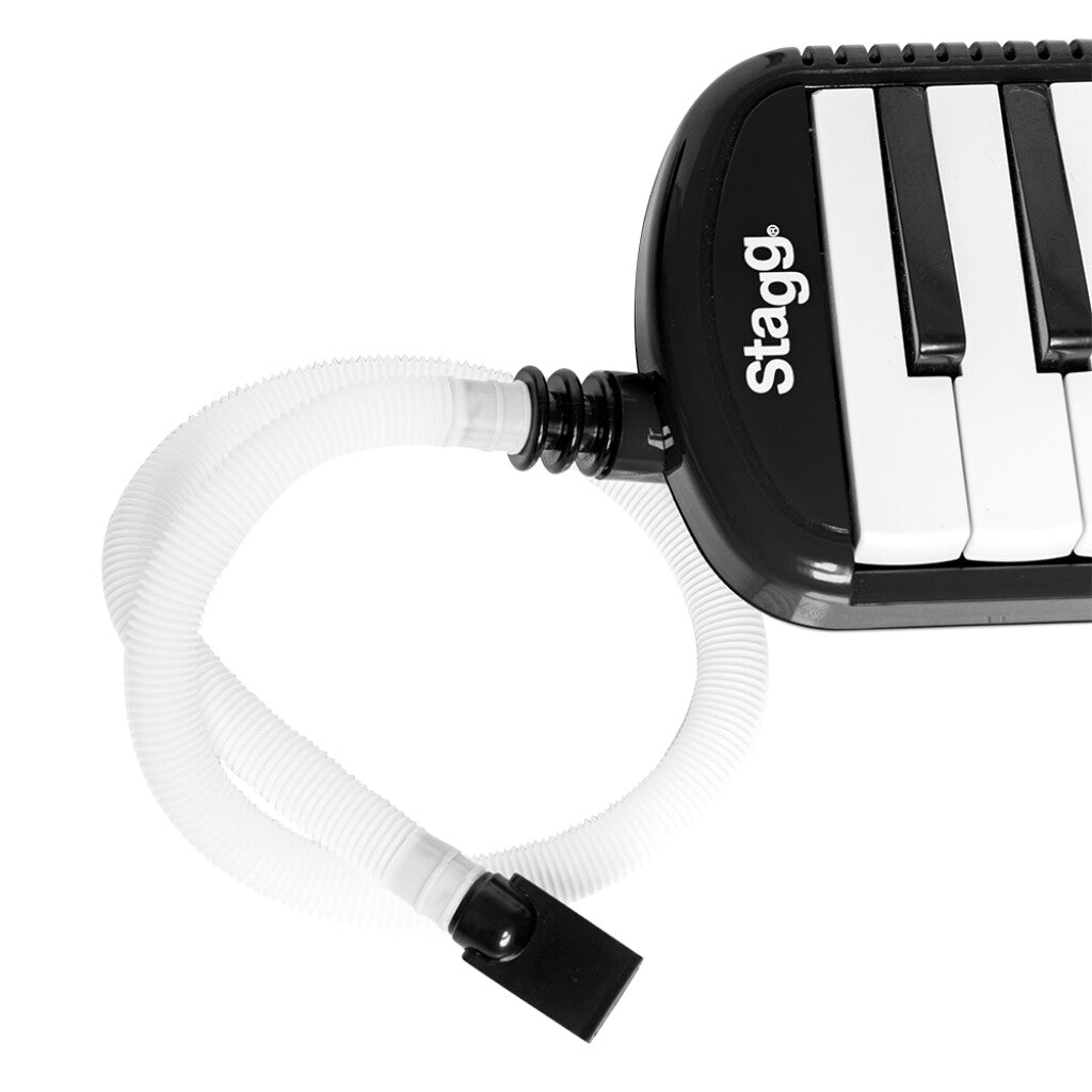 Stagg 37-Key Plastic Melodica with Bag - Black