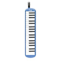 Stagg Blue 37-Key Melodica – with Mouthpiece, Tube & Bag