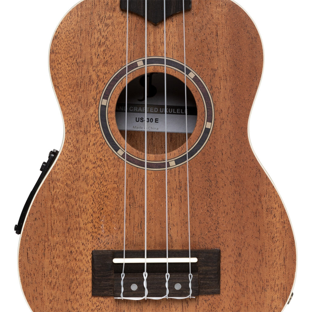 Stagg US-30 E Acoustic-Electric Soprano Ukulele - Natural