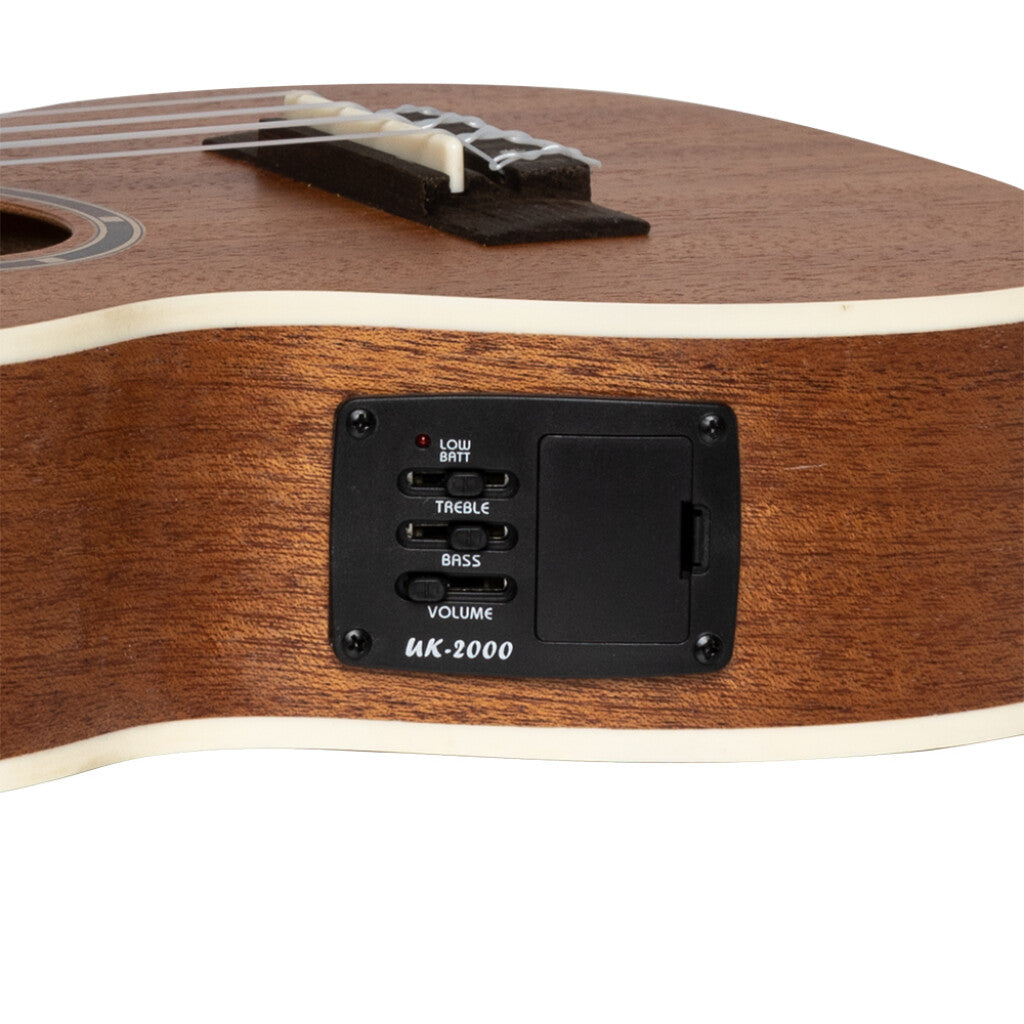 Stagg UC-30 E Acoustic-Electric Concert Ukulele - Natural