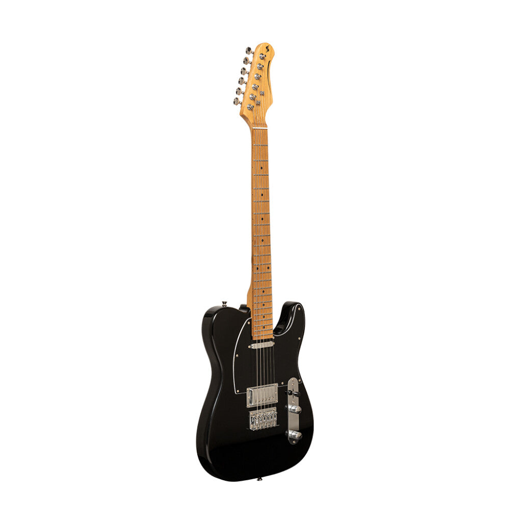 Stagg Vintage T Plus Series Electric Guitar - Black | SET-PLUS BK