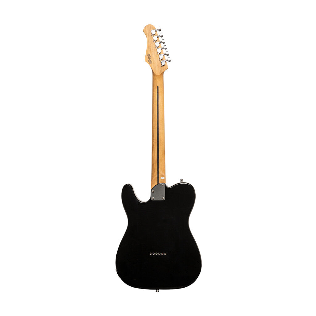 Stagg Vintage T Plus Series Electric Guitar - Black | SET-PLUS BK