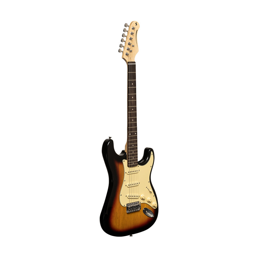 Stagg Standard "S" Electric Guitar - Sunburst | SES-30 SNB