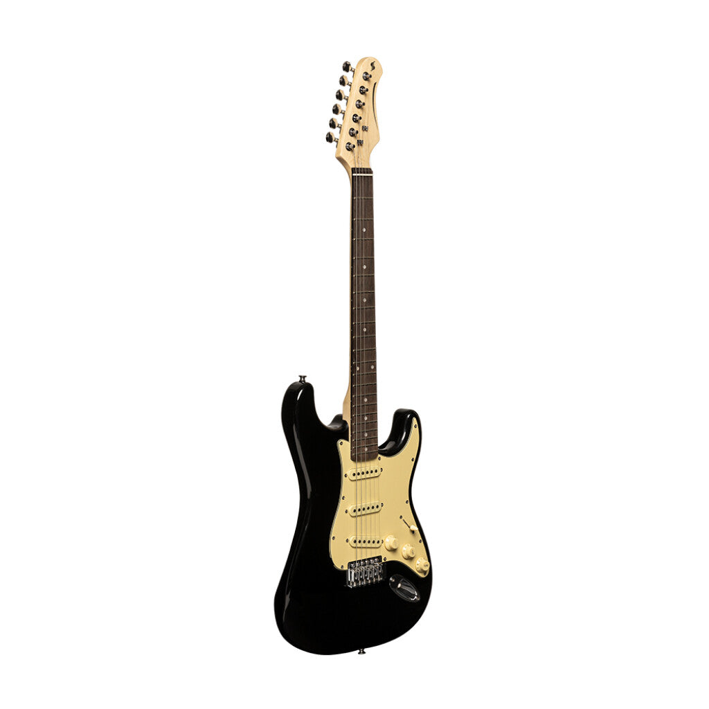 Stagg Standard "S" Electric Guitar - Black | SES-30 BK