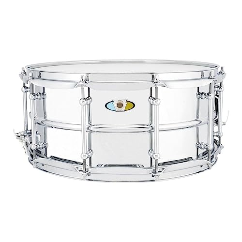 Ludwig 6.5" x 14" Supralite Steel Snare Drum - Chrome-plated