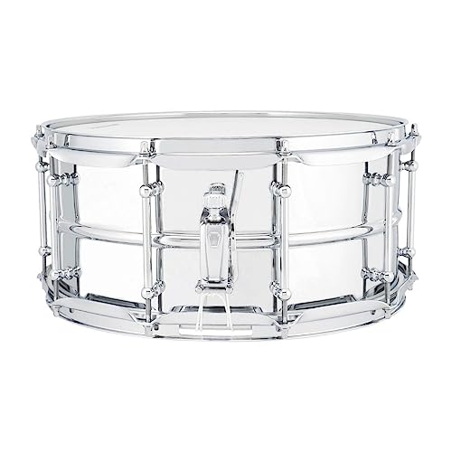 Ludwig 6.5" x 14" Supralite Steel Snare Drum - Chrome-plated