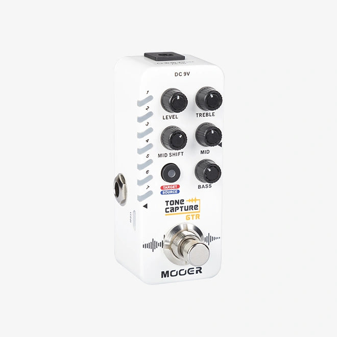 MOOER TONE CAPTURE GTR Guitar Tone Capture EQ Pedal