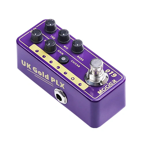 MOOER 019 UK Gold PLX Digital Preamp