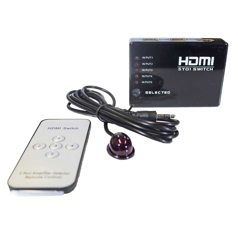 PARROT PRODUCTS AD2006 5-PORT HDMI SWITCH