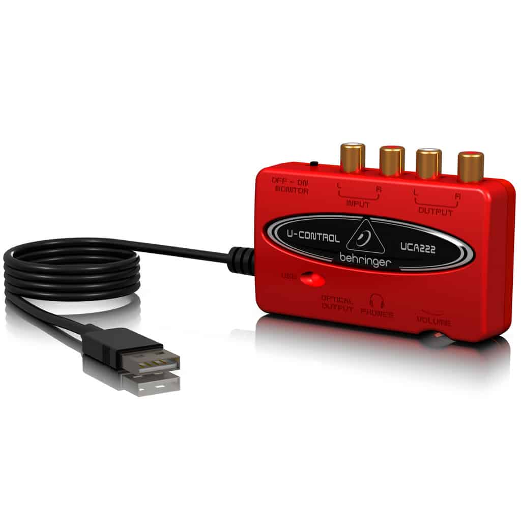 Behringer UCA222 USB Digital Audio Interface – Harry Green Music World