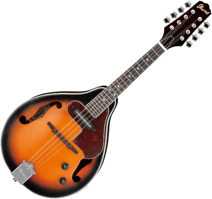 Ibanez M510E-BS A-Style Acoustic-Electric Mandolin – Spruce Top, Sapele Back & Sides