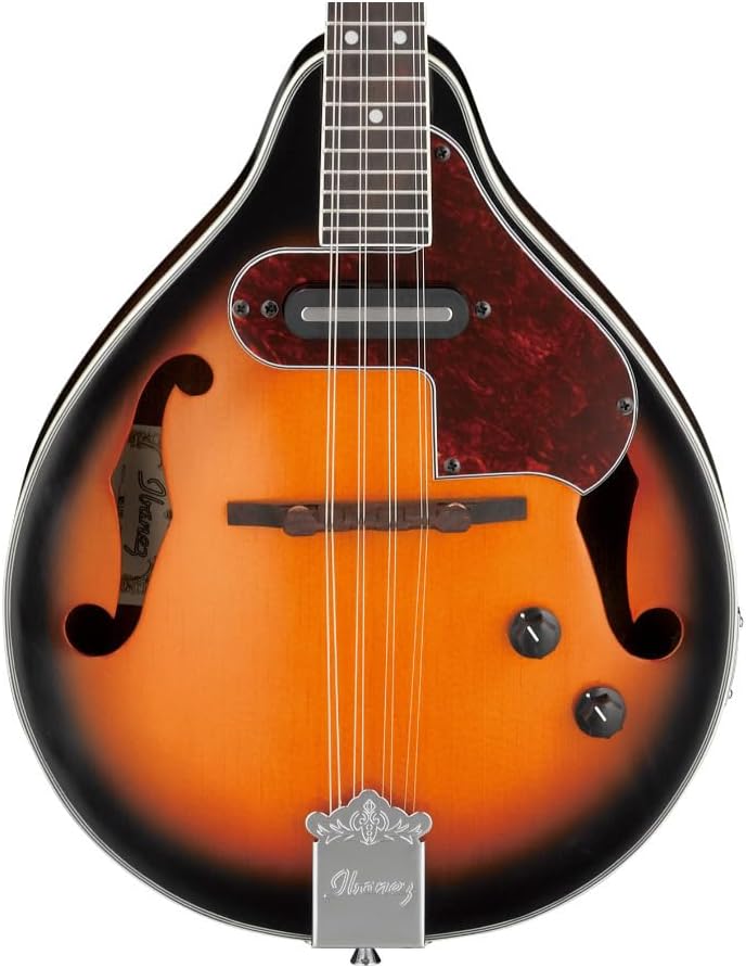Ibanez M510E-BS A-Style Acoustic-Electric Mandolin – Spruce Top, Sapele Back & Sides