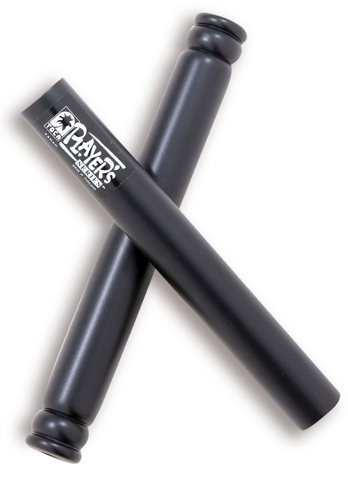 Toca Players Series Hardwood Claves - Black Stain