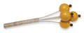 Toca T-BRS Rattan Ball Shaker on Stick - Yellow
