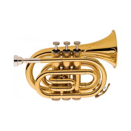 SONATA Bb HAND/POCKET TRUMPET - GOLD