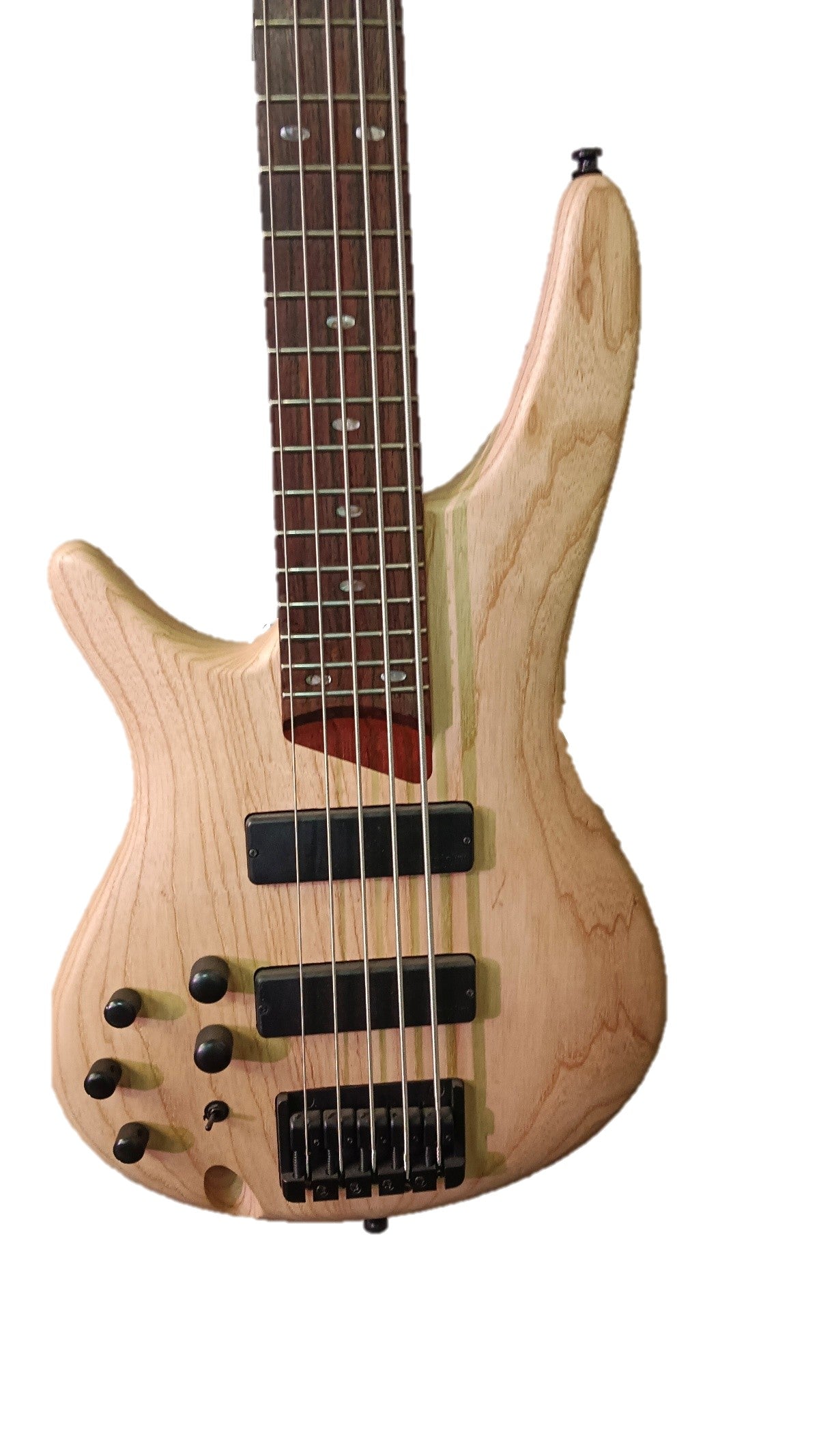 Pre-Owned Ibanez SR605L Left Handed 5 String Bass Guitar with Case