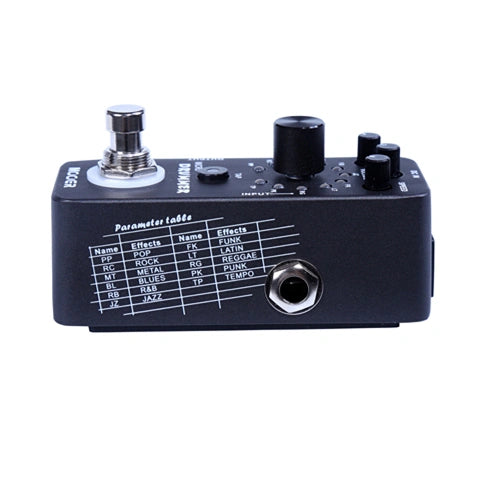 MOOER MDM1 Micro Drummer Drum Machine Pedal