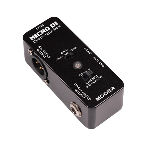 MOOER Audio MICRO DI Direct Input Box