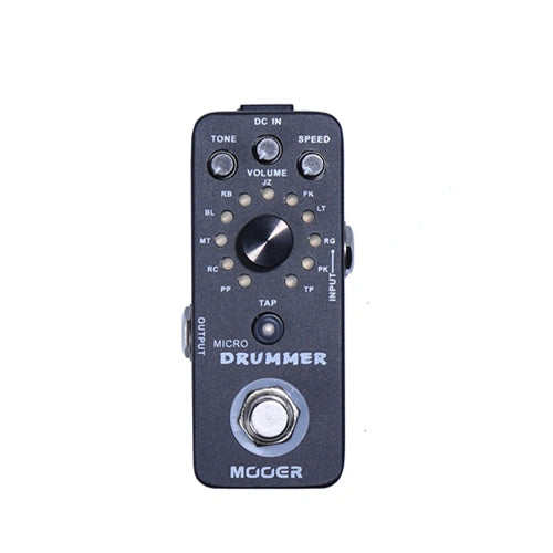 MOOER MDM1 Micro Drummer Drum Machine Pedal