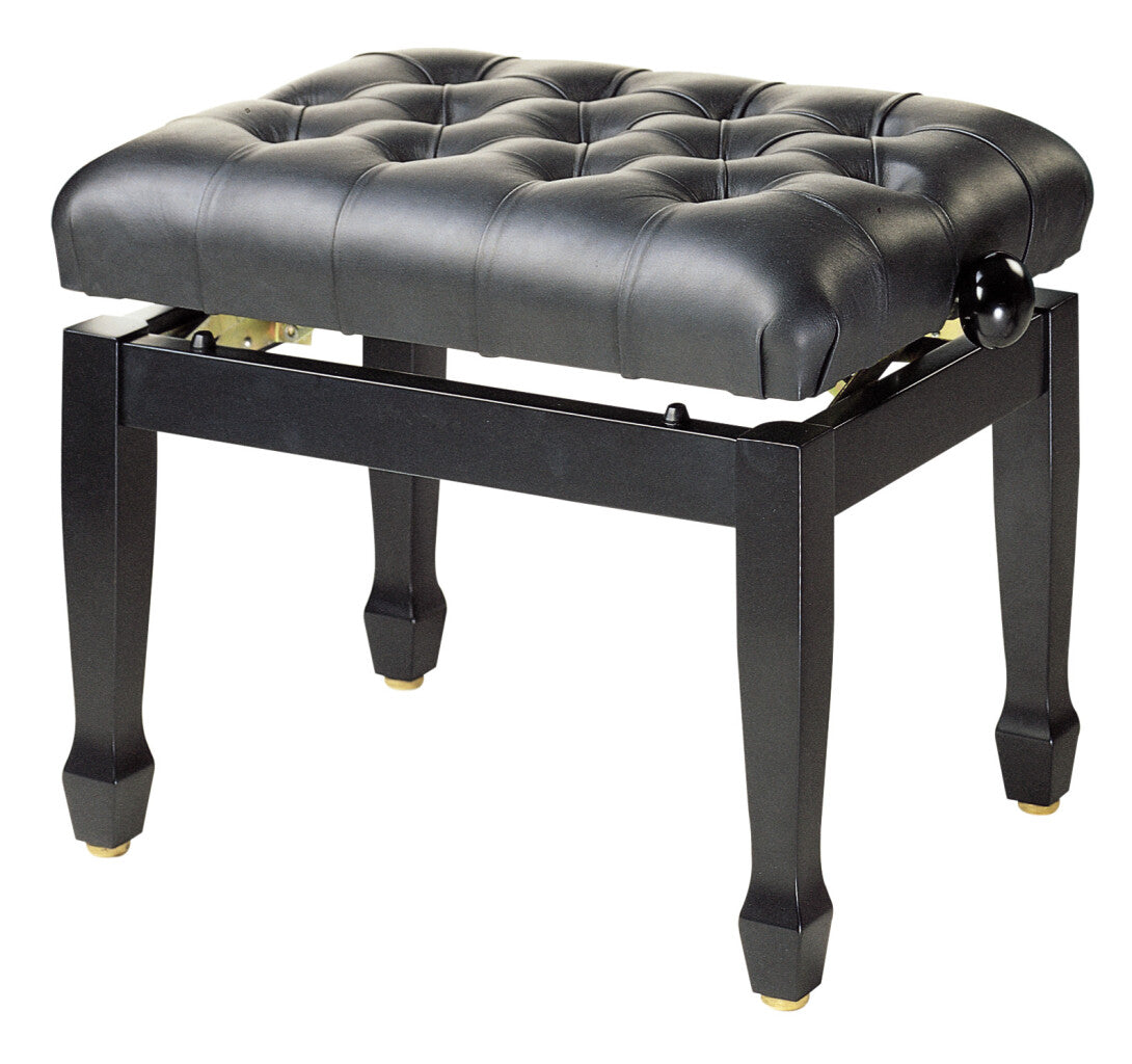 Stagg PB85 Concert Piano Bench - Highgloss Black | PB85 BKP SBK