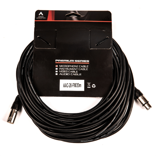 Agera Acoustics 20m XLR Balanced Cable – AAC-20FM