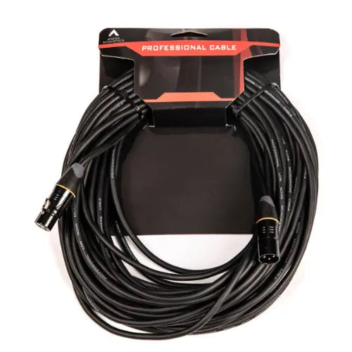 Agera Acoustics Pro 20m XLR Cable – AAC-20FM PRO