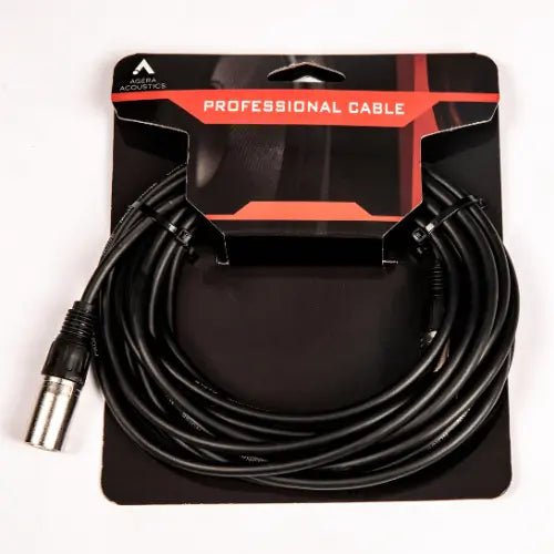 Agera Acoustics 5m Balanced XLR Cable – AAC-5FM